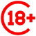 18+ Gambling Warning logo